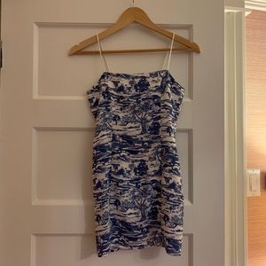 Toile mini dress from Urban Outfitters